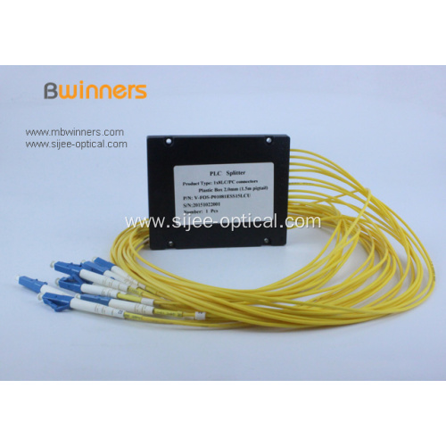 1X8 Fiber Optic Splitter in ABS Box